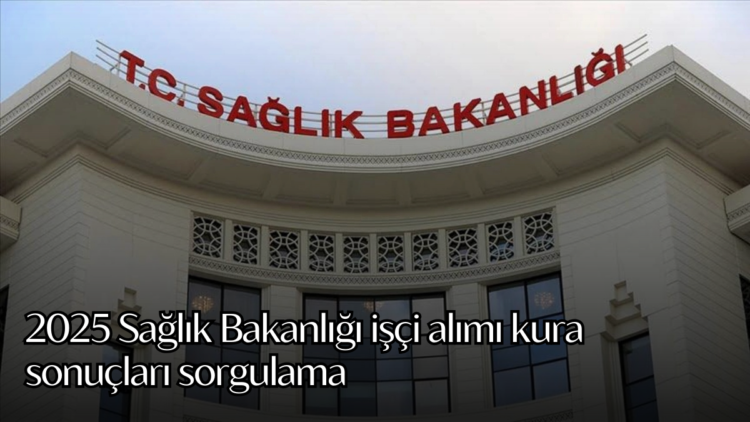 Sağlık Bakanlığı işçi alımı süreci, YHGM (Yönetim Hizmetleri Genel Müdürlüğü) tarafından resmen tamamlanmış olacak.