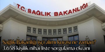 Sağlık Bakanlığı işçi alımı kurası ne zaman? 3.658 kişilik nihai liste sorgulama ekranı