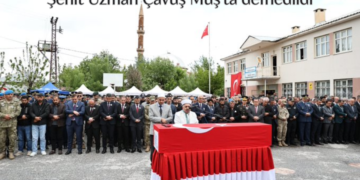 Şehit Uzman Çavuş Mesut Karadağ, Muş’ta defnedildi!