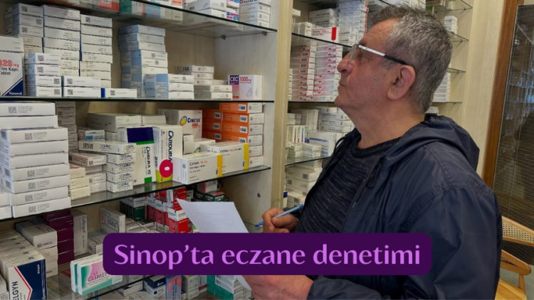 sinop il saglik mudurligunden eczane denetimi habermeydan
