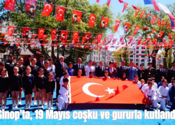Sinop’ta, 19 Mayıs coşku ve gururla kutlandı!