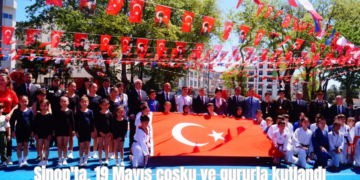 Sinop’ta, 19 Mayıs coşku ve gururla kutlandı!