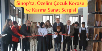 Sinop’ta, özel öğrencilerden ‘Özelim Çocuk Korosu ve Karma Sanat Sergisi’