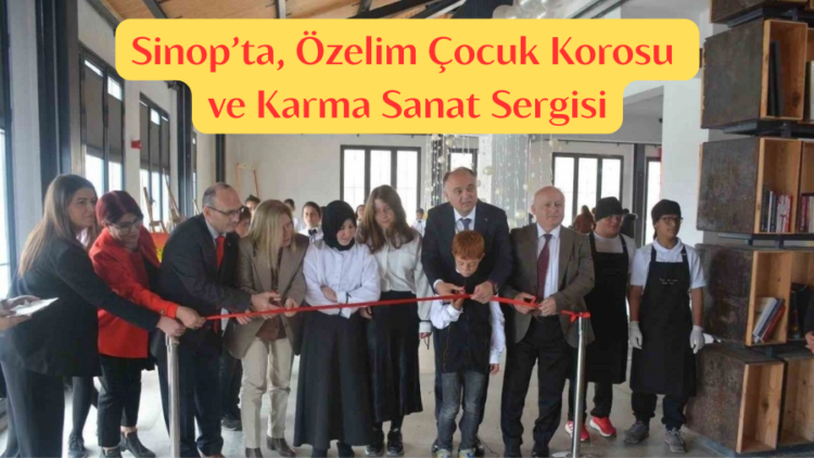 sinopta ozel ogrencilerden ozelim cocuk korosu ve karma sanat sergisi habermeydan