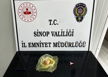 Sinop’ta, şüphe üzerine durdurulan şahısta uyuşturucu çıktı!