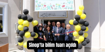 Sinop’ta TÜBİTAK 4006 Bilim Fuarı açıldı!