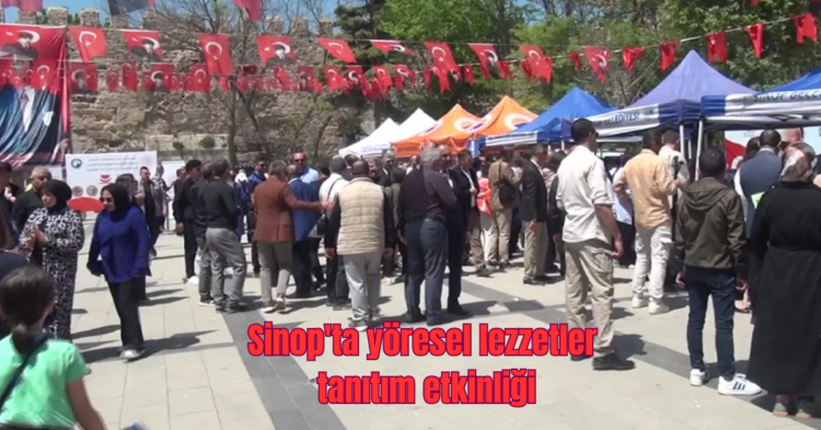sinopta yoresel lezzetler tanitim etkinligi habermeydan