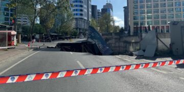 Sarıyer’de yolda çökme meydana gelmişti! İşte son gelişmeler…