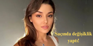 Hande Erçel, saçında değişiklik yaptı!