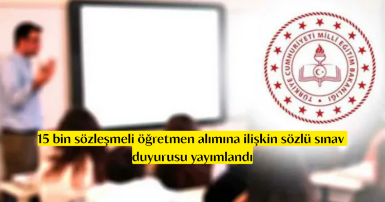 15 bin sozlesmeli ogretmen alimi habermeydan
