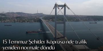 15 Temmuz Şehitler Köprüsü’nde trafik yeniden normale döndü