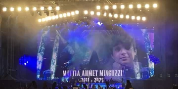 Guns N’ Roses konserinde Mattia Ahmet Minguzzi andı