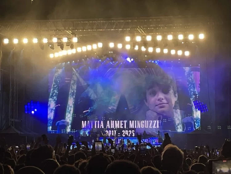 Guns N Roses konserinde Mattia Ahmet Minguzzi andi habermeydan