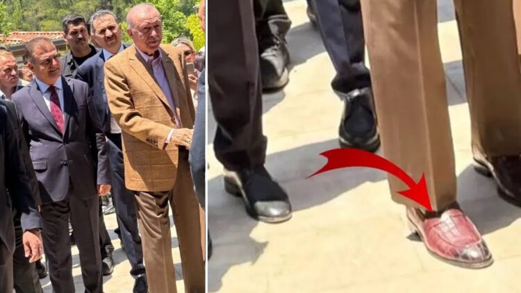 Recep Tayyip Erdoganin Ayakkabisi habermeydan