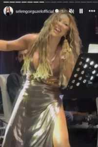 Selen Gorguzel sahne dans2 habermeydan