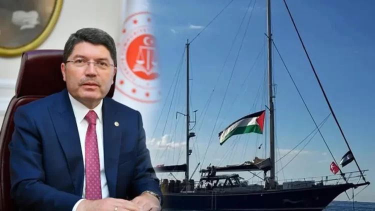 Adalet Bakanı Yılmaz Tunç, İsrail’in Gazze’ye insani yardım taşıyan sivil “Madleen” gemisine yönelik düzenlediği saldırıya sert tepki gösterdi.