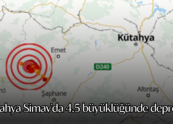 AFAD açıkladı: Kütahya Simav’da 4.5 büyüklüğünde deprem
