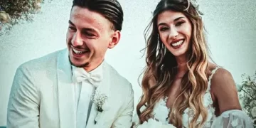 Trabzonspor’un oyuncusu Enis Destan, Arzum Destan ile evlendi!