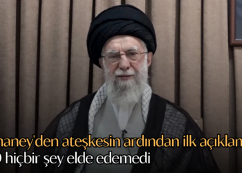 Hamaney’den ateşkesin ardından ilk açıklama: ABD hiçbir şey elde edemedi