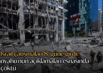 İran-İsrail çatışmaları 8. güne girdi: Netanyahu’nun açıklamaları esnasında bina çöktü