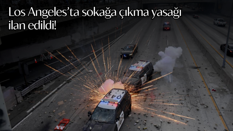 Los Angeles Belediye Başkanı Karen Bass, şehirde sokağa çıkma yasağı uygulamasına başlandığını açıkladı.