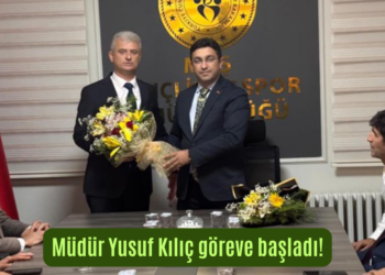 Müdür Yusuf Kılıç göreve başladı! Müdür Yusuf Kılıç göreve başladı!