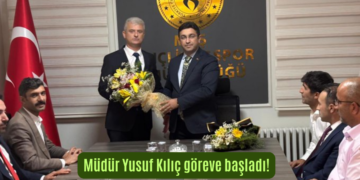 Müdür Yusuf Kılıç göreve başladı!