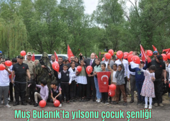 Muş Bulanık’ta yılsonu çocuk şenliği düzenlendi!