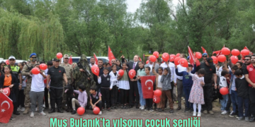Muş Bulanık’ta yılsonu çocuk şenliği düzenlendi!