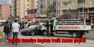 Muş’un Hasköy Belediye Başkanı trafik kazası geçirdi!