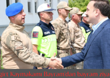 Muş Malazgirt Kaymakamı Bayram’dan bayram ziyaretleri!