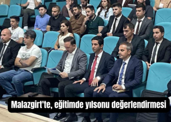 Muş Malazgirt’te, eğitimde yılsonu değerlendirme toplantısı yapıldı!