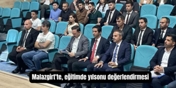 Muş Malazgirt’te, eğitimde yılsonu değerlendirme toplantısı yapıldı!