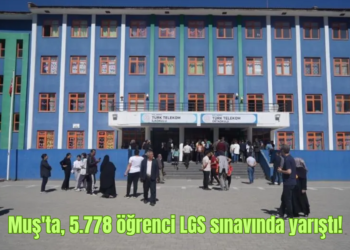 Muş'ta, 5.778 öğrenci LGS sınavında yarıştı! Muş’ta, 5.778 öğrenci LGS sınavında yarıştı!