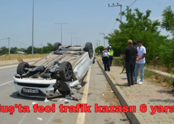 Muş’ta feci trafik kazası: 6 yaralı
