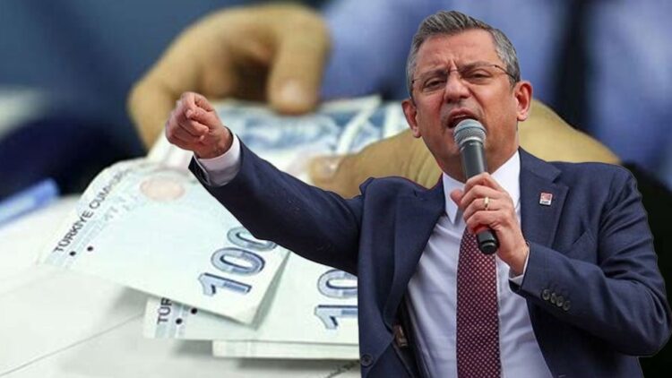 CHP lideri Özgür Özel'den asgari ücret teklifi geldi.