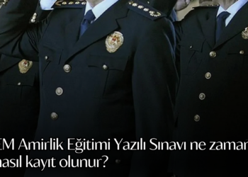 PAEM Amirlik Eğitimi Yazılı Sınavı ne zaman ve nasıl kayıt olunur?