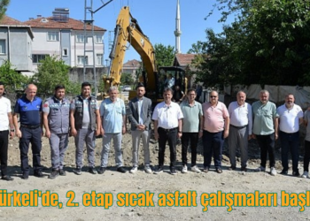 Sinop Türkeli’de, 2. etap sıcak asfalt çalışmaları başladı!