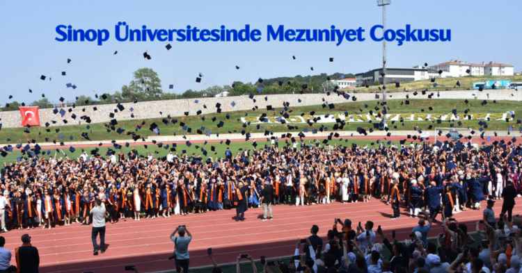 sinop universitesinde mezuniyet coskusu habermeydan