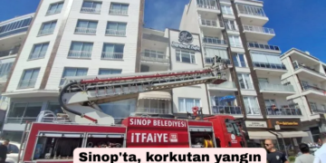 Sinop’ta, korkutan yangın!