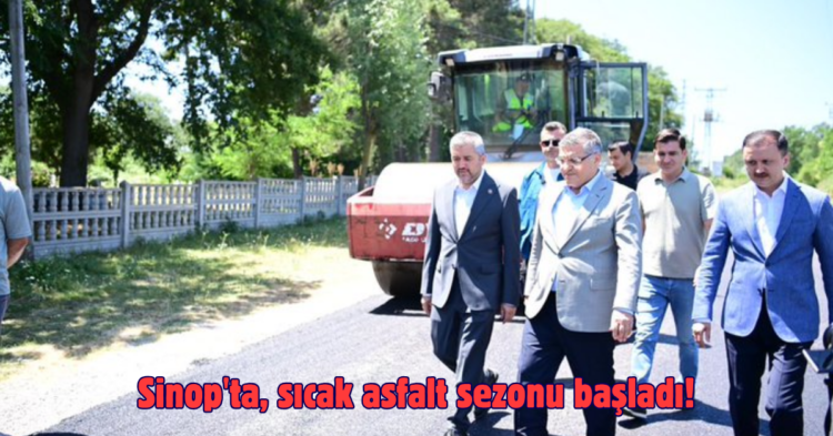 sinopta sicak asfalt sezonu basladi habermeydan 1