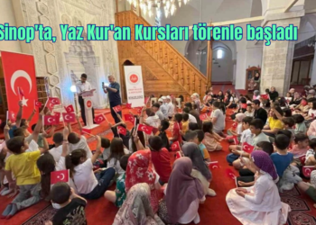 Sinop’ta, Yaz Kur’an Kursları törenle başladı!