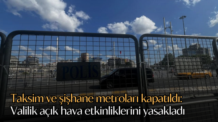 İstanbul Valiliği, sosyal medyada yapılan toplanma çağrıları nedeniyle 22 Haziran’da şehir genelinde tüm açık alan etkinliklerini yasakladı.