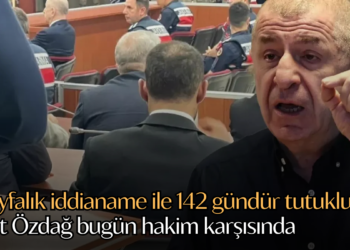 9 sayfalık iddianame ile 142 gündür tutuklu! Ümit Özdağ bugün hakim karşısında