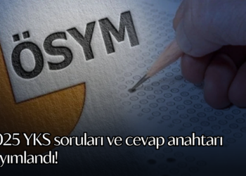 2025 YKS soruları ve cevap anahtarı yayımlandı!