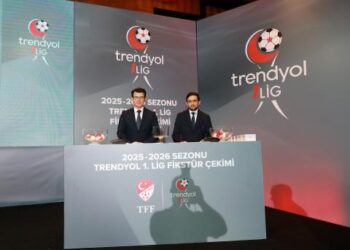 1. Lig’de, 2025-26 sezonunun fikstürü çekildi!
