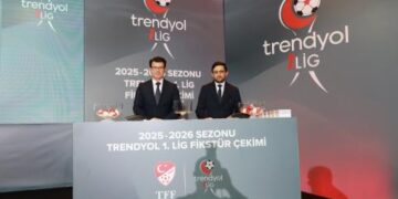 1. Lig’de, 2025-26 sezonunun fikstürü çekildi!