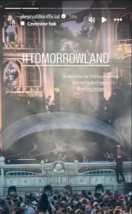Aleyna Tilki Tomorrowland sahne aldi3 habermeydan