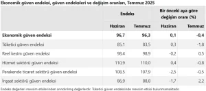 Ekonomik guven endeksi Temmuz1 habermeydan