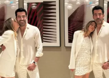 Kenan İmirzalıoğlu ve Sinem Kobal kızları ile tatilde!